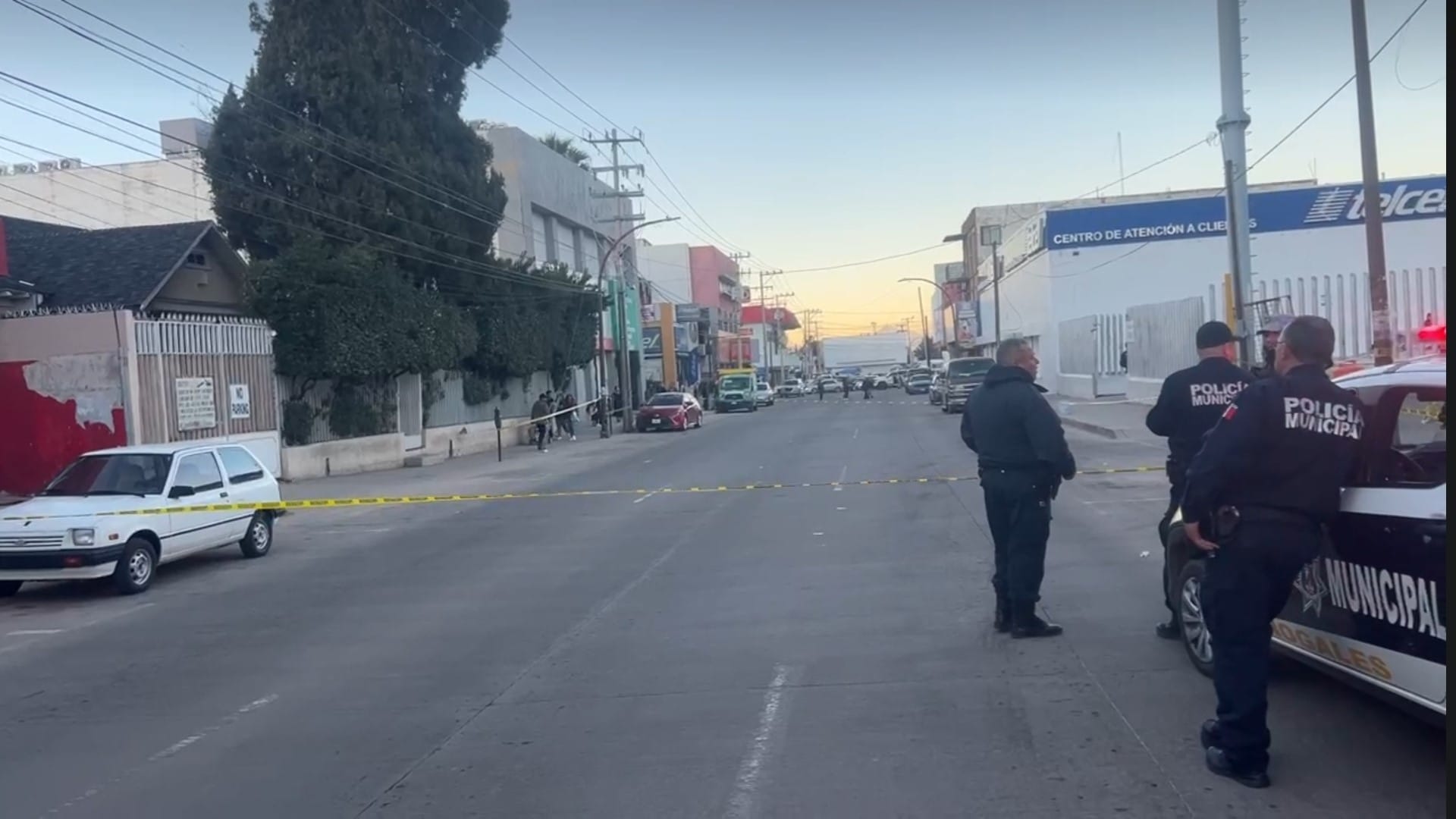 En el Día del Amor y la Amistad se registró un tiroteo en la avenida Obregón generando una intensa movilización de los cuerpos de seguridad